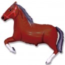Шар фигура 42". Лошадь (темно-коричневая) 901625MD - Буду Играть. Сеть магазинов игрушек.
