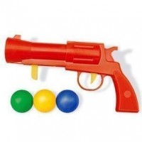 Пистолет пластмассовый с шариками 01334 - Буду Играть. Сеть магазинов игрушек.