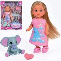 ЕВИ Кукла со слоненком 12 см  5733355 - Буду Играть. Сеть магазинов игрушек.