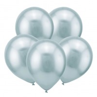 Воздушный Шар Зеркальные шары Серебро 30 см. 212202 - Буду Играть. Сеть магазинов игрушек.