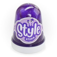 Лизун STYLE SLIME Фиолетовый с ароматом вишни 130мл. Сл-012 - Буду Играть. Сеть магазинов игрушек.