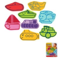 *Набор резиновых игрушек Капитошка Водный транспорт 1629015B-R - Буду Играть. Сеть магазинов игрушек.
