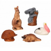 Набор резиновых игрушек Животные Австралии В4195 - Буду Играть. Сеть магазинов игрушек.