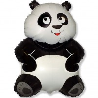 Шар на палочке 14". Большая панда 902670 - Буду Играть. Сеть магазинов игрушек.