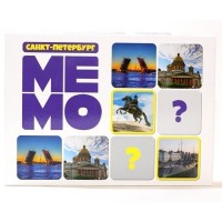 Игра Мемо Санкт-Петерберг 50 карточек 03624 - Буду Играть. Сеть магазинов игрушек.