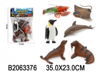 Набор животных Морские 501-5Q - Буду Играть. Сеть магазинов игрушек.
