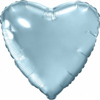 Шар фигура 19" Сердце Нежно-голубой 758076 - Буду Играть. Сеть магазинов игрушек.