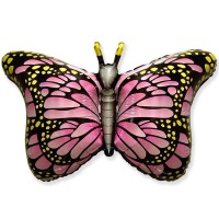 Шар фигура 38 Королевская бабочка (фуксия) арт.901778F - Буду Играть. Сеть магазинов игрушек.